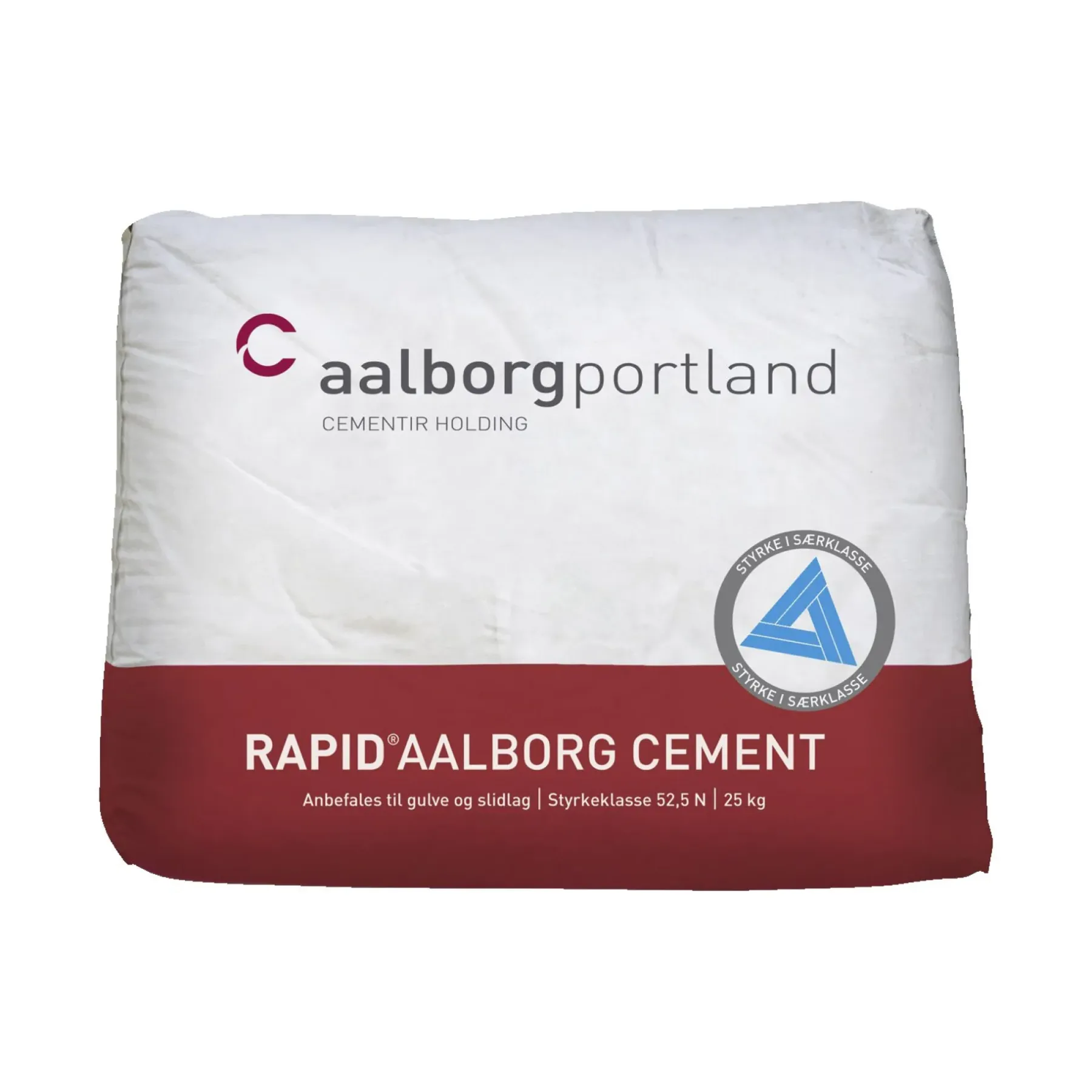 Cement & Mørtel ^ Aalborg Portland RAPID CEMENT 25 KG 52,5