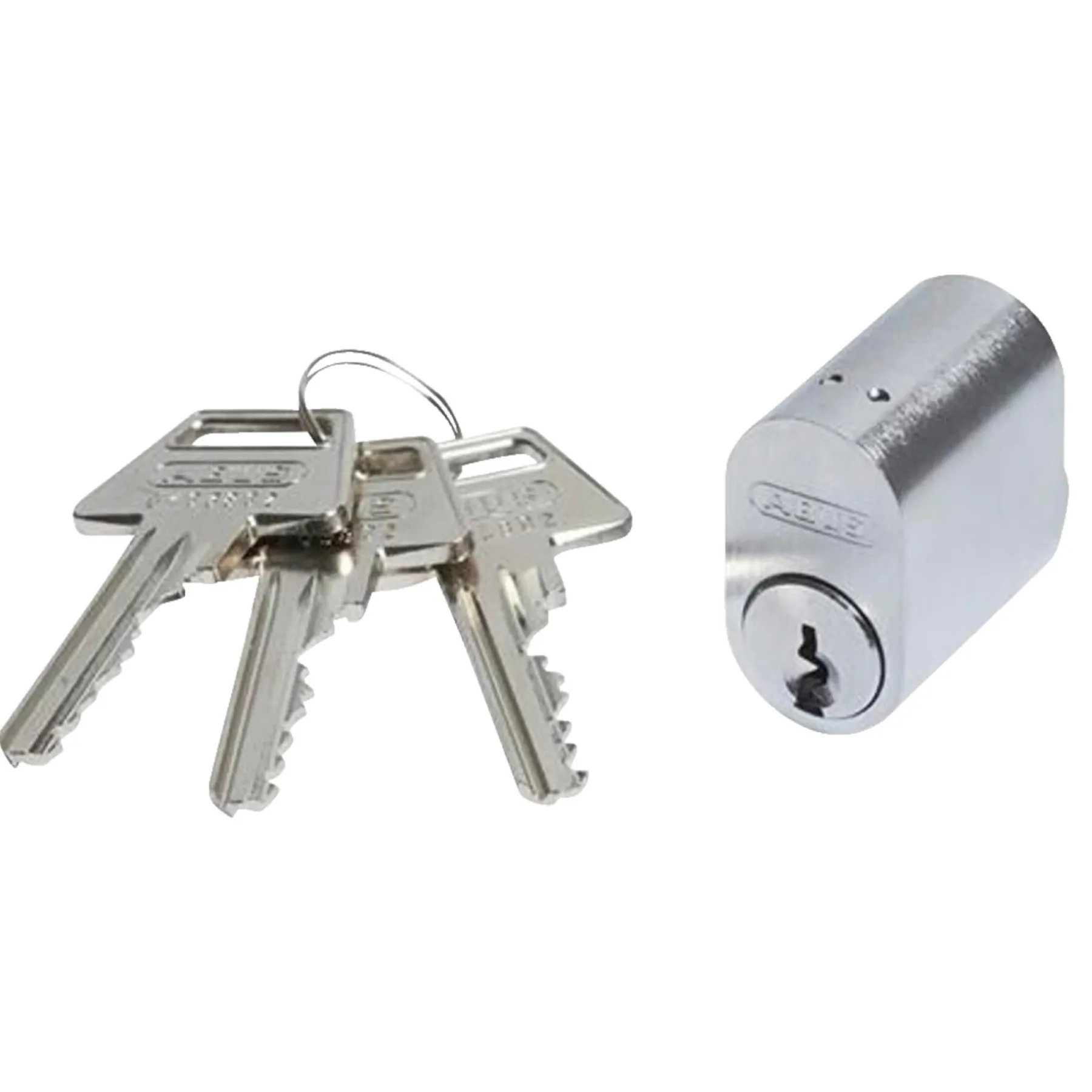 Låsecylindere ^ Abus GDS CYLINDER OVAL NIKKEL 1 STK
