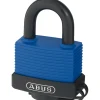 70IB/45 HÆNGELÅS 45 MM SORT/BLÅ 1 STK>Abus Discount