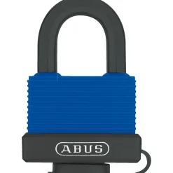 70IB/45 HÆNGELÅS 45 MM SORT/BLÅ 1 STK>Abus Discount