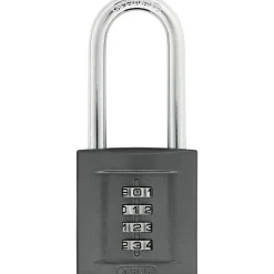 Hængelåse ^ Abus KODEHÆNGELÅS 158/50 HB50 HÆNGELÅS 121X52X57 MM GRÅ 1 STK