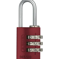 145/20 KODELÅS 20 MM RØD 1 STK>Abus Online