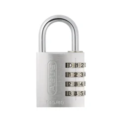 Hængelåse ^ Abus 145/40 KODELÅS 77X41,5X17 MM SØLV 1 STK