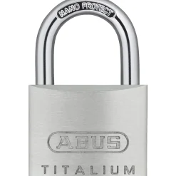 64TI/40 HÆNGELÅS 40 MM SØLV 1 STK>Abus Hot