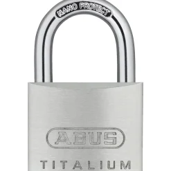Hængelåse ^ Abus 64TI/40 HÆNGELÅS 40 MM SØLV 1 STK