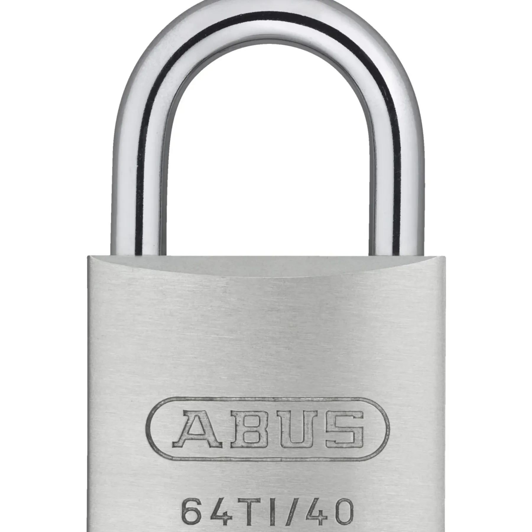 64TI/40 HÆNGELÅS 62X40X15 MM SØLV 2 STK>Abus New