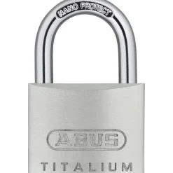 Hængelåse ^ Abus 64TI/40 HÆNGELÅS 62X40X15 MM SØLV 1 STK