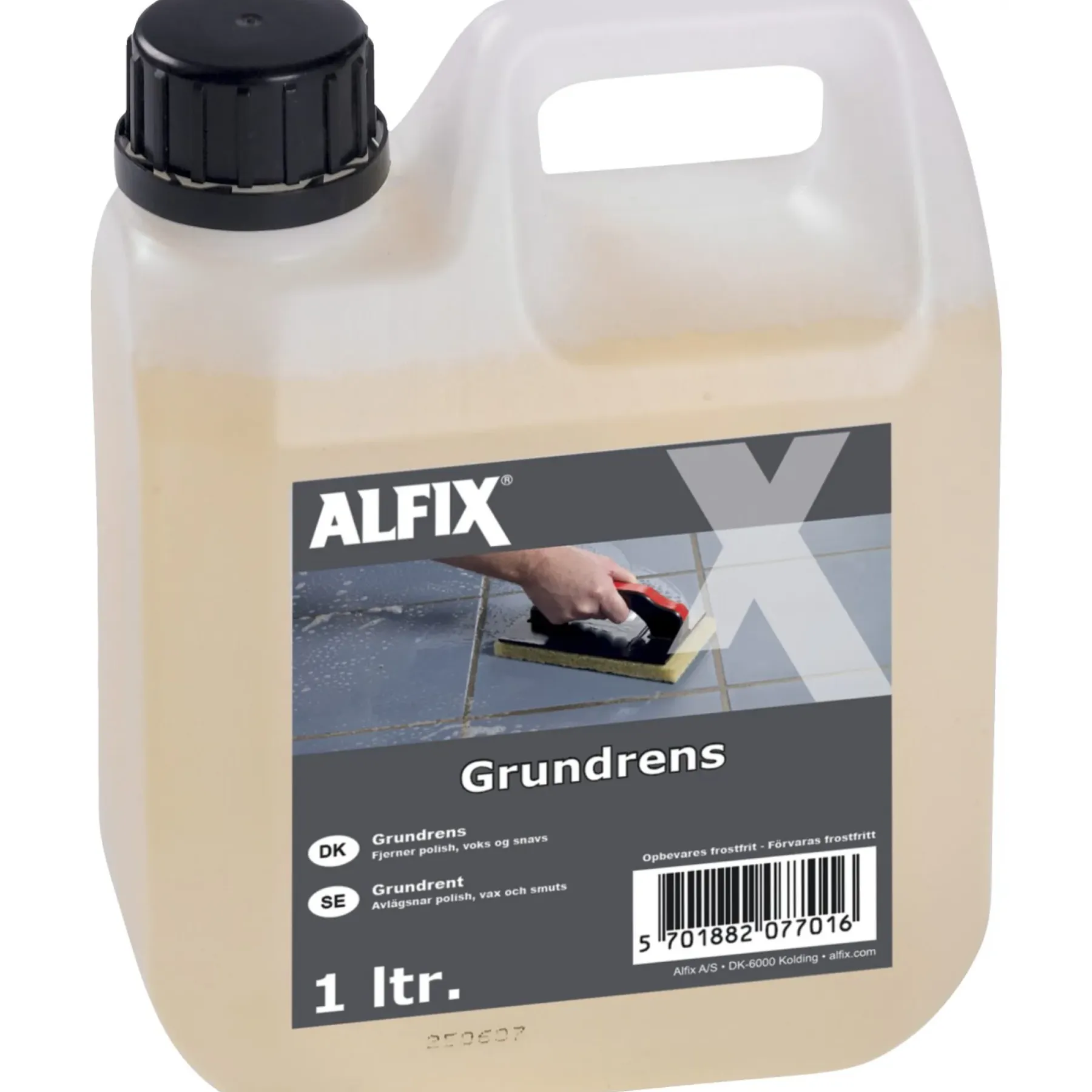 Tilbehør Fliser ^ Alfix GRUNDRENS RENSE- & PLEJEMIDDEL 1 L