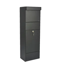 Postkasser & Standere ^ Allux GRUNDFORM PAKKEPOSTKASSE SORT