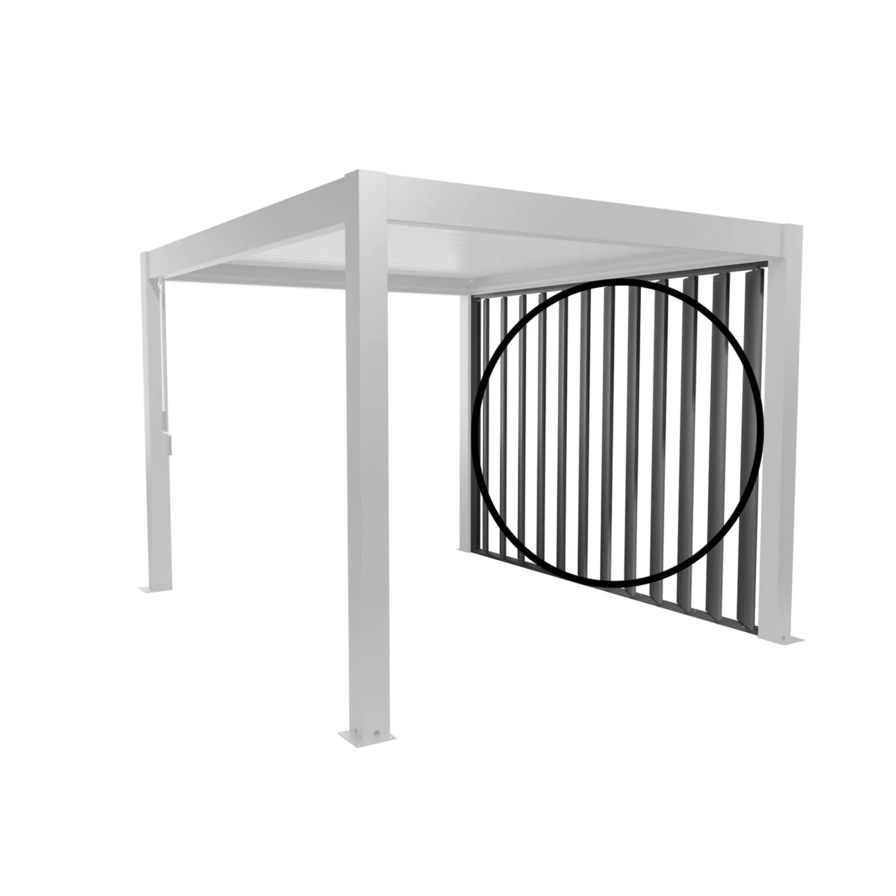 Pavilloner ^ Biohort SIDEVÆG PERGOLA 2.35 X 3.27 M