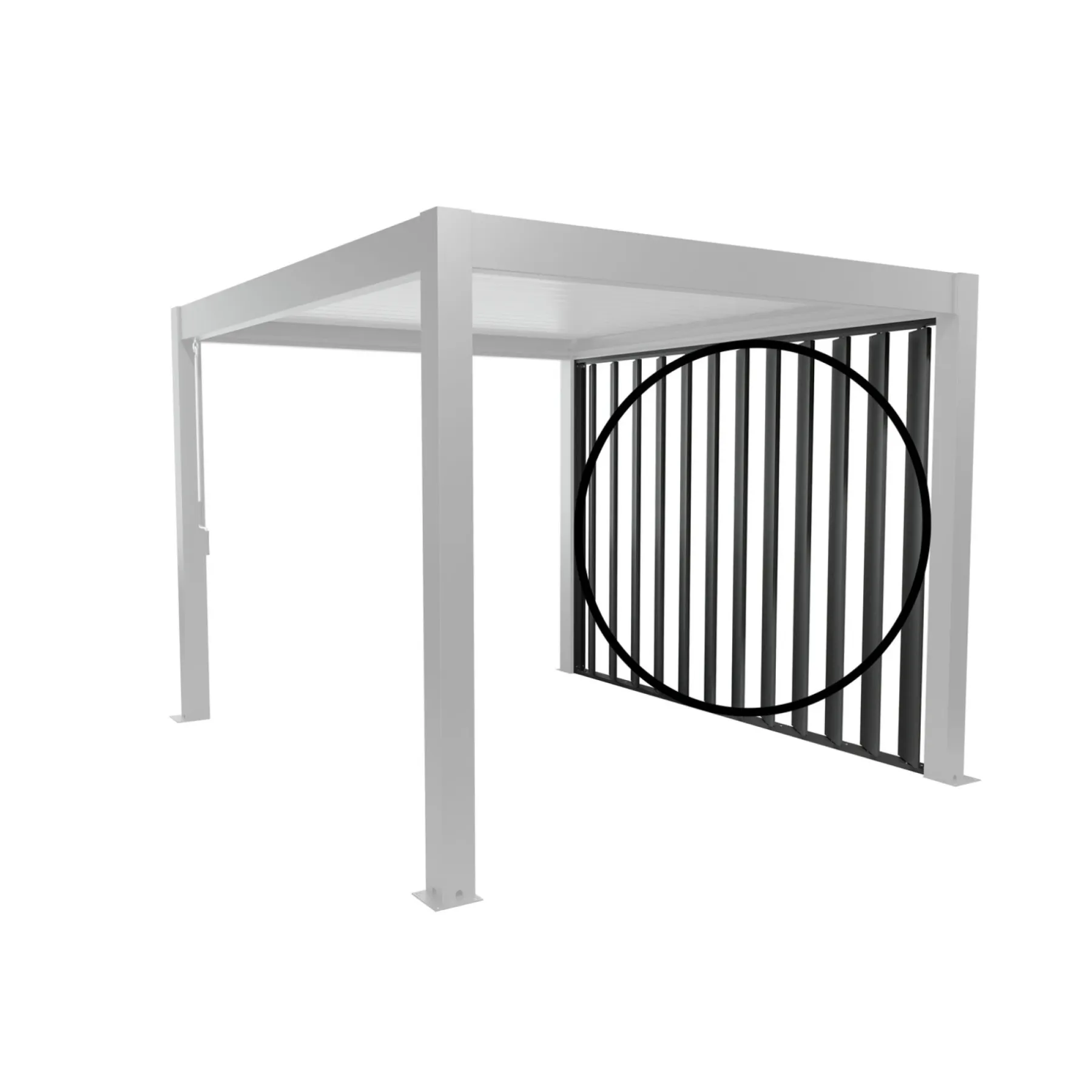 Pavilloner ^ Biohort SIDEVÆG PERGOLA 2.35 X 3.27 M