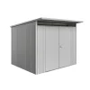 AVANTGARDE A6 REDSKABSRUM SØLV METALLIC 6,76 M2>Biohort Best