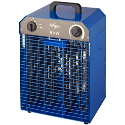 9KW VARMEBLÆSER>BLUE ELECTRIC New