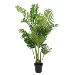 Boligindretning ^ Boliginteriør BOLIGINTERIØR ARECA PALME KUNSTIG PLANTE 175 CM