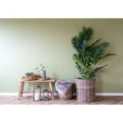 Boligindretning ^ Boliginteriør BOLIGINTERIØR ARECA PALME KUNSTIG PLANTE 175 CM