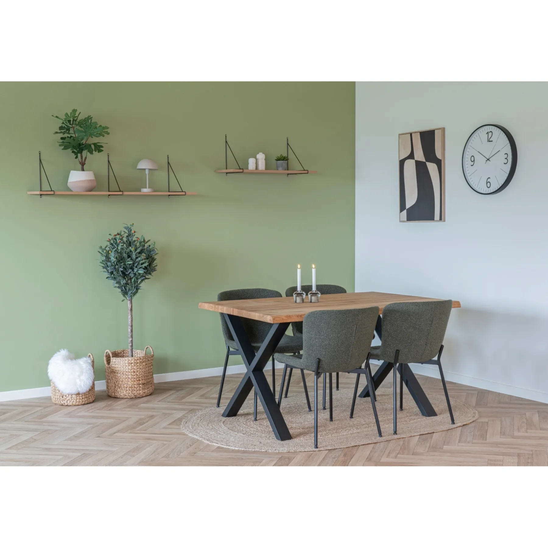 Boligindretning ^ Boliginteriør BOLIGINTERIØR FIGENTRÆ KUNSTIG PLANTE 53 CM