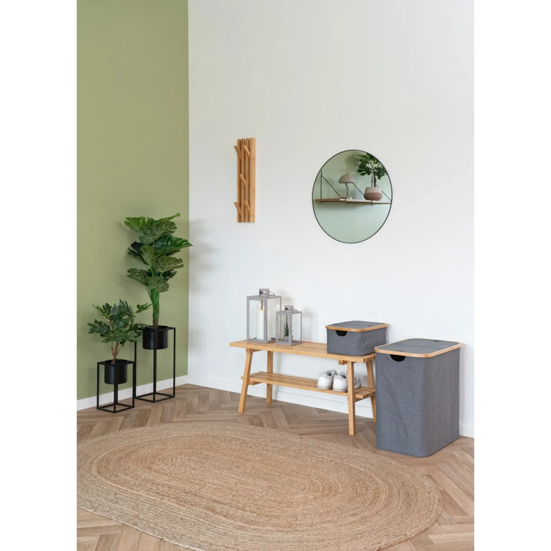 Boligindretning ^ Boliginteriør BOLIGINTERIØR FIGENTRÆ KUNSTIG PLANTE 53 CM