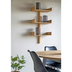 Bolig Møbler ^ Boliginteriør BOLIGINTERIØR HYLDE BAMBUS 108 X 50 X 25 CM
