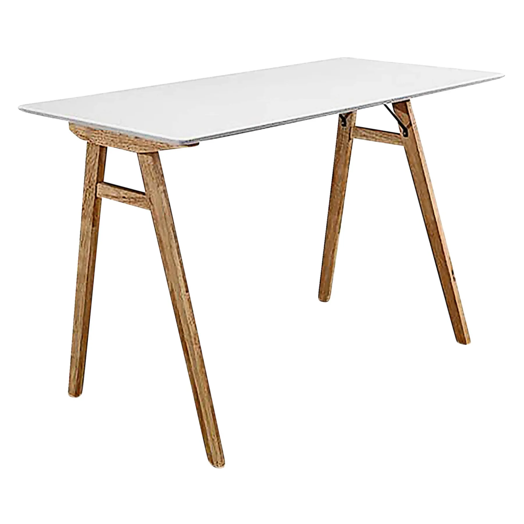 Bolig Møbler ^ Boliginteriør BOLIGINTERIØR SKRIVEBORD HVID/NATUR 60 X 120 CM