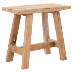BOLIGINTERIØR BÆNK TEAK 25 X 50 CM>Boliginteriør Outlet