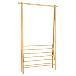 BOLIGINTERIØR ELVA TØJSTATIV NATUR 164 X 104 X 46 CM>Boliginteriør Discount