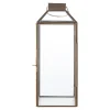 BOLIGINTERIØR LANTERNE H 35 CM ANTIK MESSING LOOK>Boliginteriør Online
