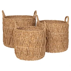 BOLIGINTERIØR LUNA KURVESÆT NATUR H28/H32/H36 CM>Boliginteriør New
