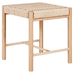 BOLIGINTERIØR NOVA TABURET POPPEL 46.50 X 42 X 42 CM>Boliginteriør New