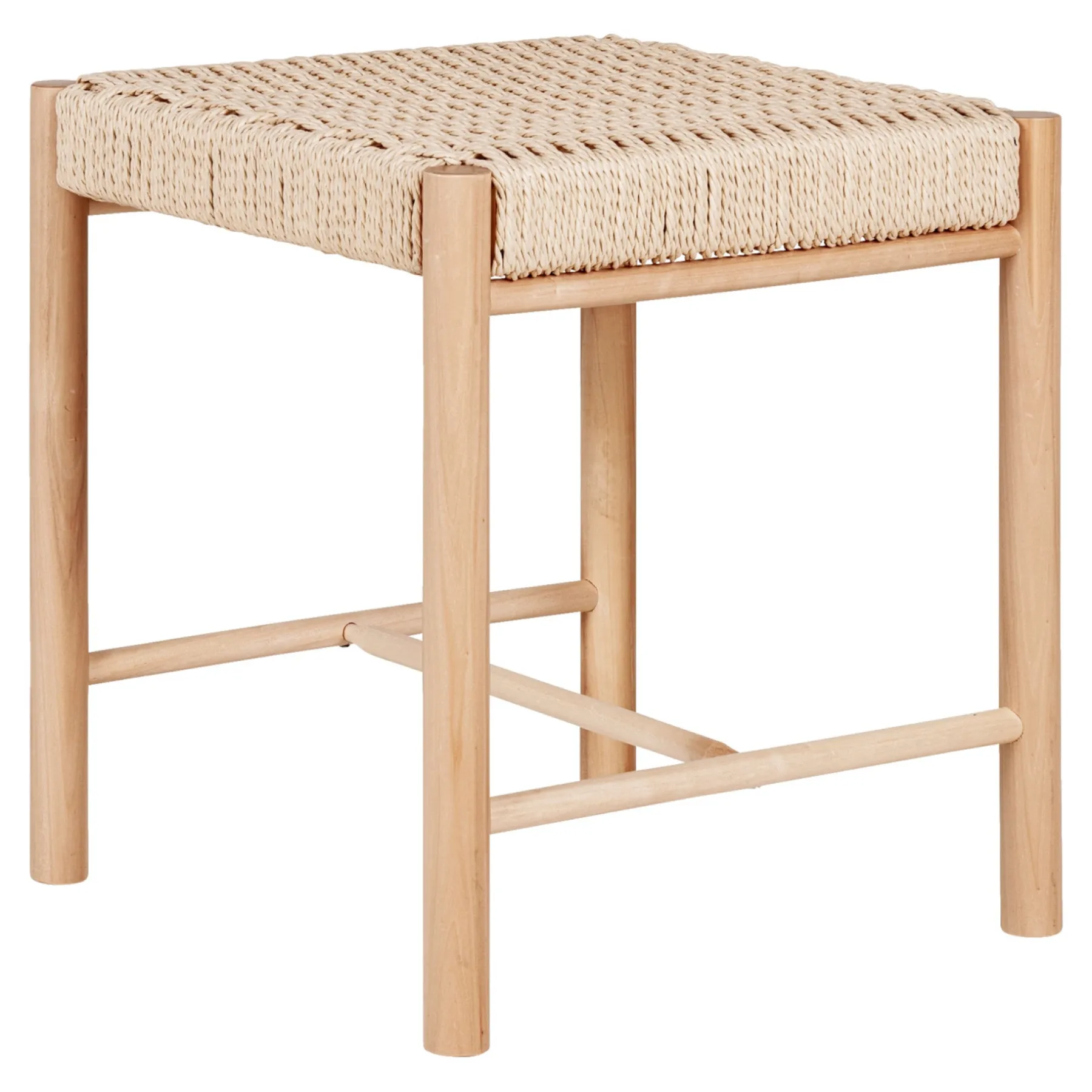 BOLIGINTERIØR NOVA TABURET POPPEL 46.50 X 42 X 42 CM>Boliginteriør New