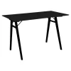 BOLIGINTERIØR SKRIVEBORD SORT 60 X 120 CM>Boliginteriør Online