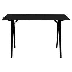 BOLIGINTERIØR SKRIVEBORD SORT 60 X 120 CM>Boliginteriør Online
