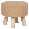BOLIGINTERIØR TABURET SAND 29 X 31 X 31 CM>Boliginteriør