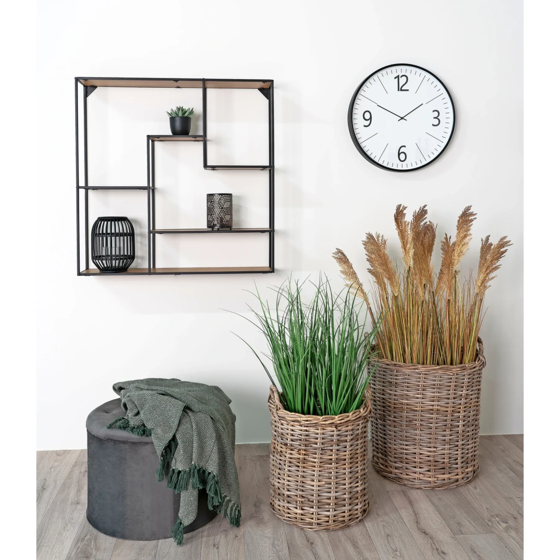 BOLIGINTERIØR VILMA KURVESÆT KUBO H48/H58 CM>Boliginteriør Sale
