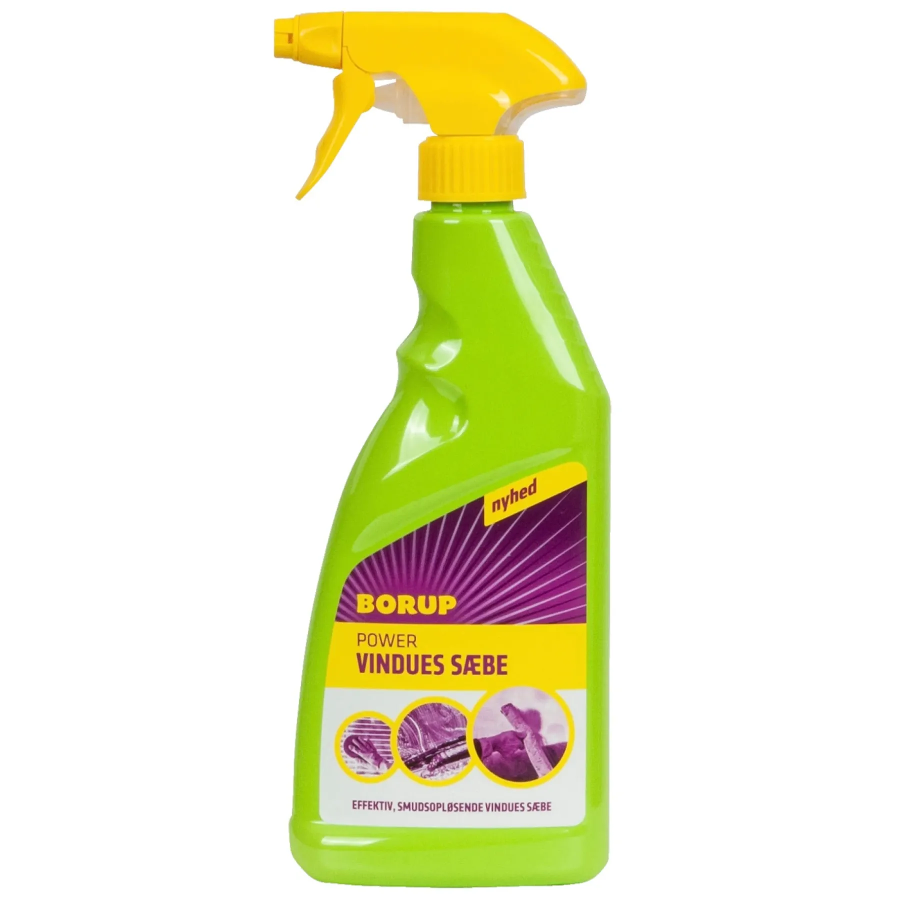 Rengøringsmidler ^ Borup POWER VINDUESRENS 500 ML