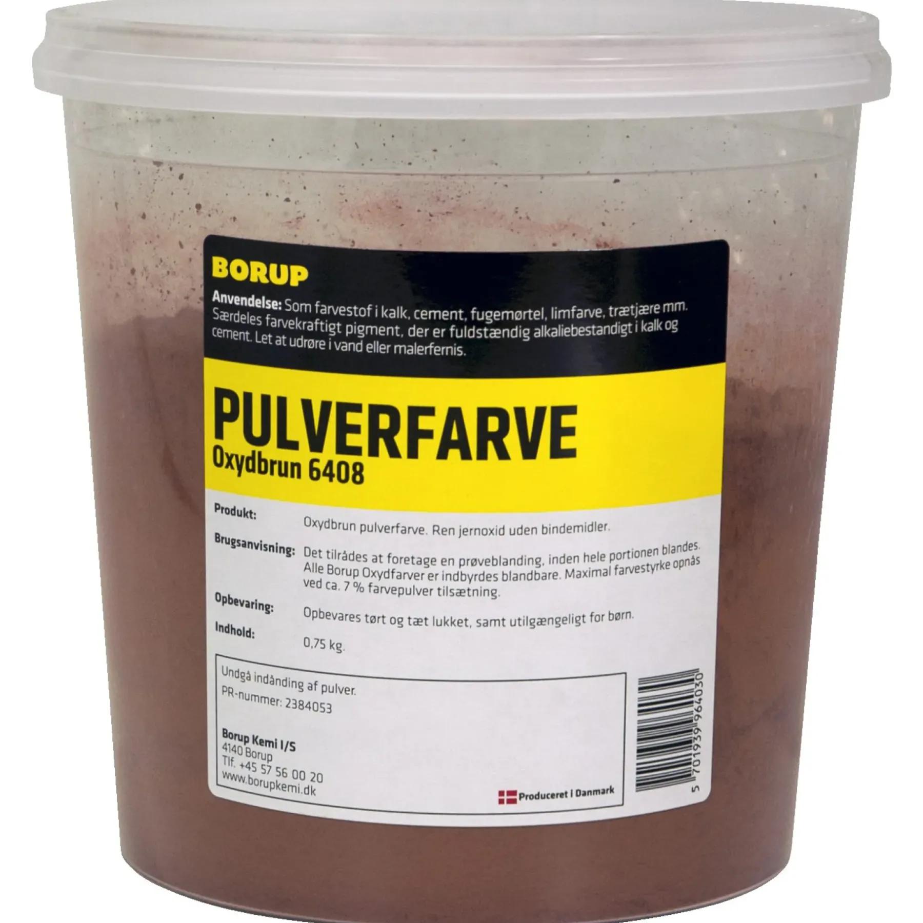 6408 OXYDFARVE 750 G BRUN>Borup