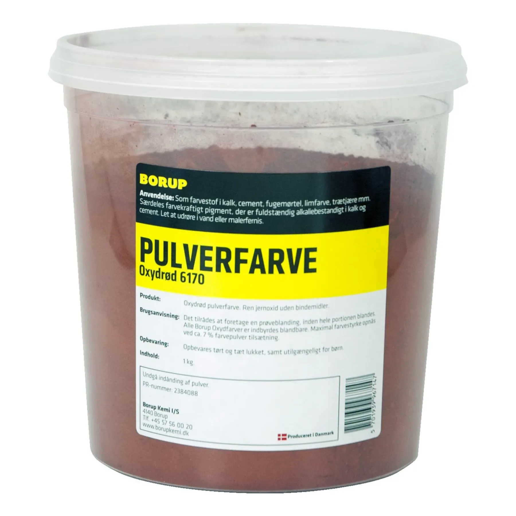 6170 OXYDFARVE 1 KG RØD>Borup Online