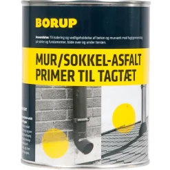 Asfalt ^ Borup +PRIMER MUR- OG SOKKELASFALT 1 L