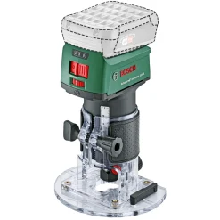Fræsere & Høvle ^ Bosch ADVANCEDTRIMROUTER 18V-8 KANTFRÆSER AKKU