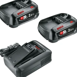 1600A031T5 BATTERI OG LADER 18V 2,5 AH>Bosch