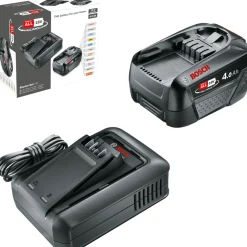 Batterier & Ladere ^ Bosch 1600A031T6 BATTERI OG LADER 18V 4 AH