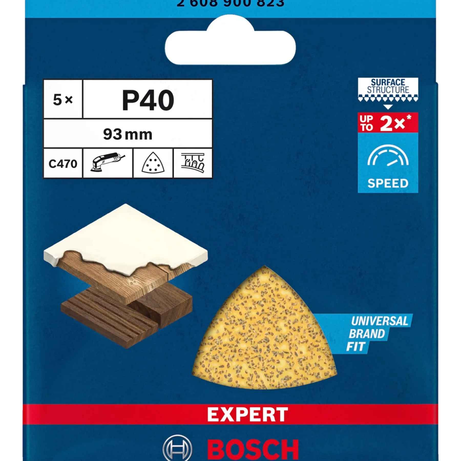 EXPERT C470 DELTA 93MM GROV SLIBEBLAD 40 5 STK>Bosch Sale