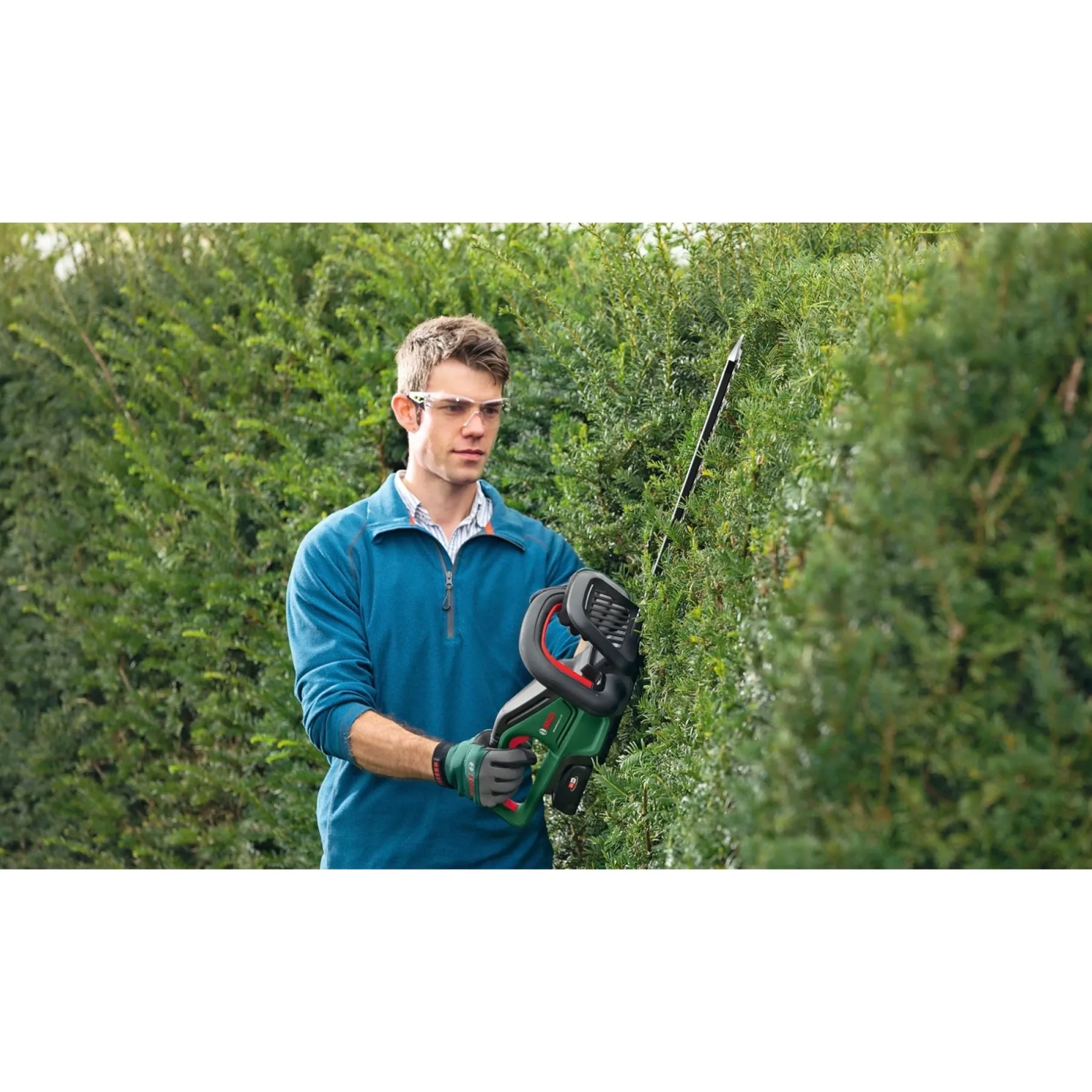 HÆKKEKLIPPER 55,0 CM MED BATTERI OG LADER>Bosch Hot