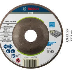 Ø125MM SLIBESKIVE 125 MM>Bosch Hot