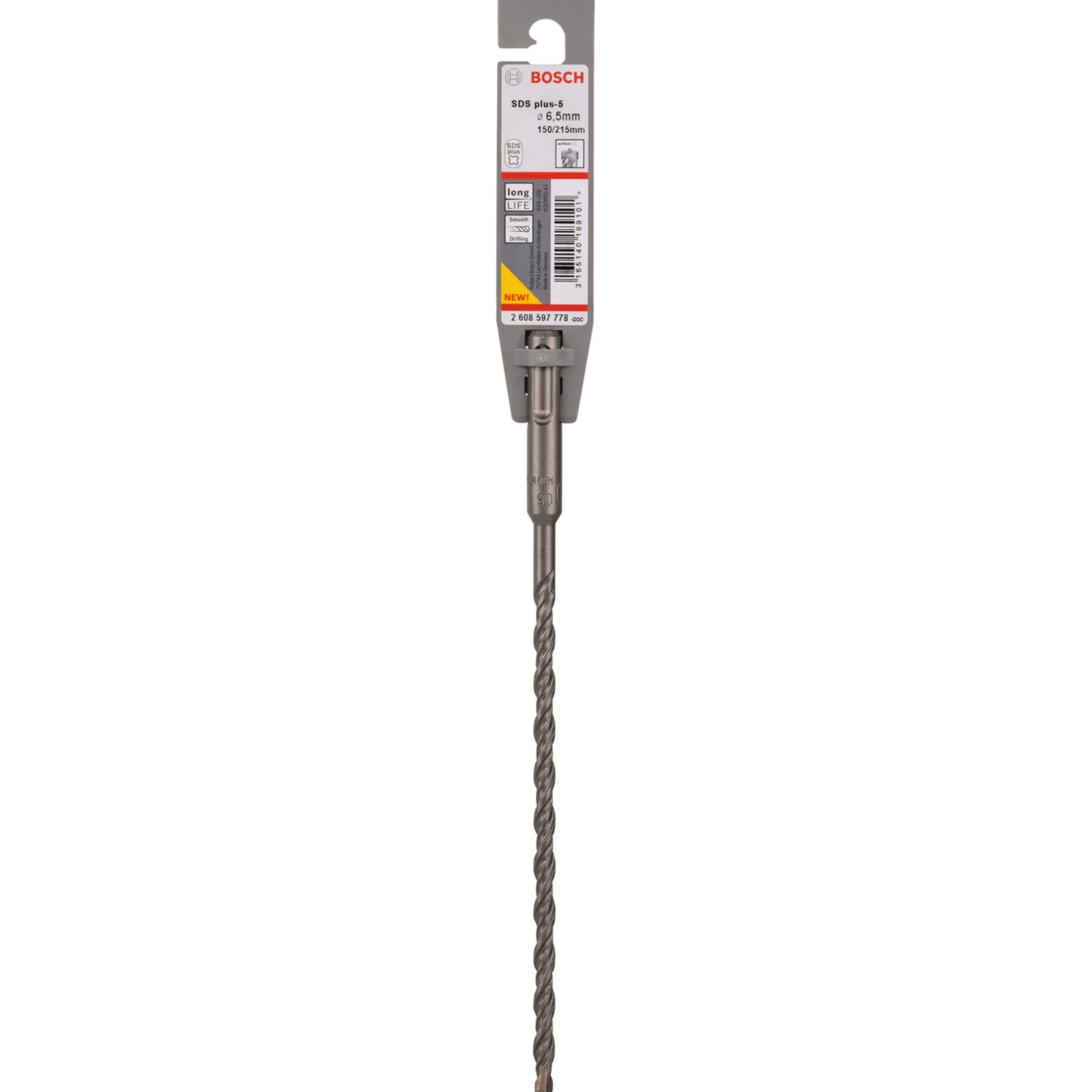 Tilbehør Elværktøj ^ Bosch SDS-PLUS 2608597778 HAMMERBOR 6,5X215 MM 5