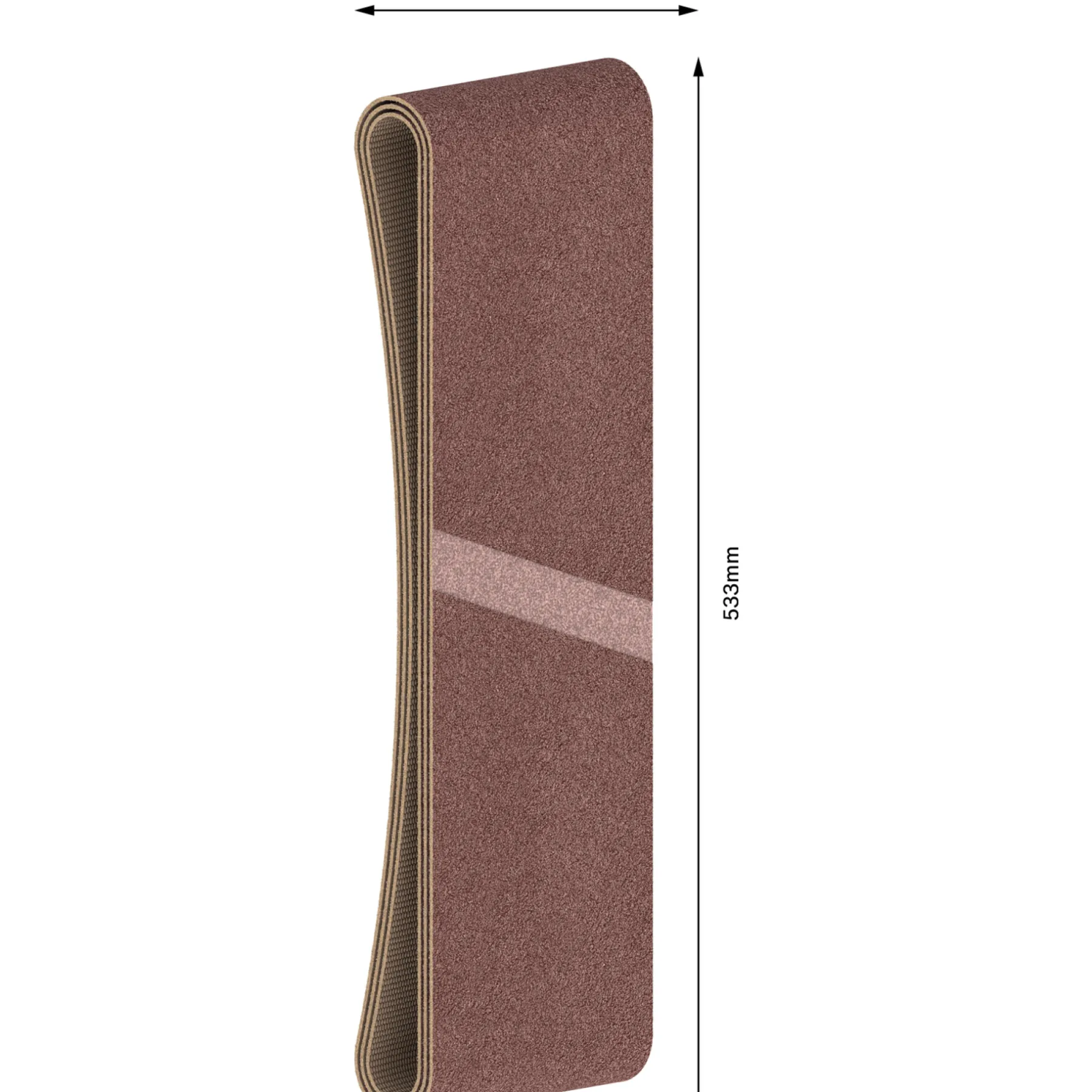 X440 75X533MM SLIBEBÅND 60 3 STK>Bosch Best