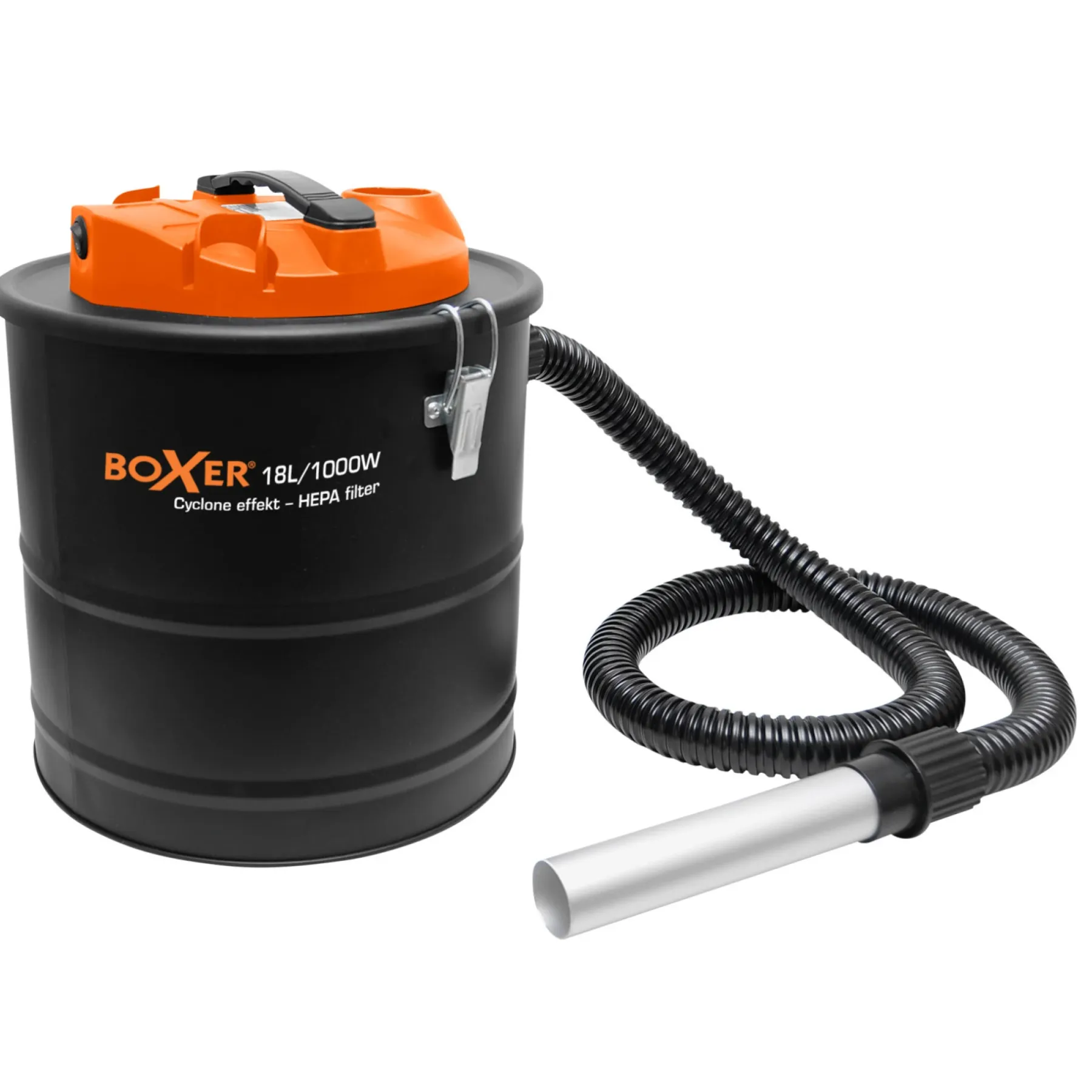 Tilbehør Til Brændeovne ^ Boxer ASKESUGER 1000W - 18L - 16 CYCLONE & HEPA FILTER ASKESUGER