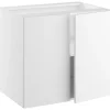 ALFA HVID HYLDESKAB 80 X 70.40 CM>Build by Modulia Online