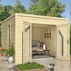 Bjælkehytter ^ BYGNORDIC HILDA ANNEKS 8,67 M2
