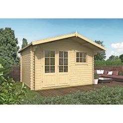 INGHILD INKL. TAGSHINGELS OG GULV HYTTE 10,2 M²>BYGNORDIC Online