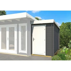 Bjælkehytter ^ BYGNORDIC TYGE TILBYGNINGSMODUL 3,42 M2